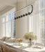 Z-Lite - 4101-54L-MB-LED - LED Linear Chandelier - Saros - Matte Black