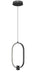 Z-Lite - 4101-8MB-LED - LED Pendant - Saros - Matte Black