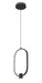 Z-Lite - 4101-8MB-LED - LED Pendant - Saros - Matte Black