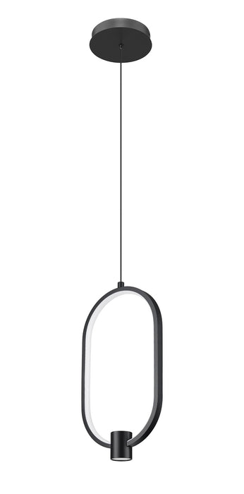 Z-Lite - 4101-8MB-LED - LED Pendant - Saros - Matte Black