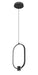 Z-Lite - 4101-8MB-LED - LED Pendant - Saros - Matte Black