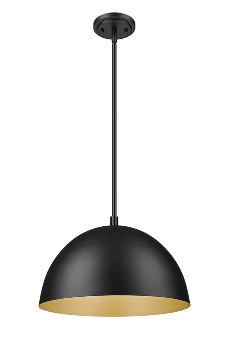 Z-Lite - 4501P16-MB - One Light Pendant - Vega - Matte Black