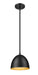 Z-Lite - 4501P8-MB - One Light Pendant - Vega - Matte Black