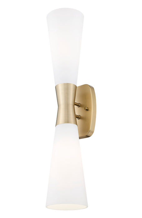 Z-Lite - 4504-2SL-MGLD - Two Light Wall Sconce - Emrys - Modern Gold