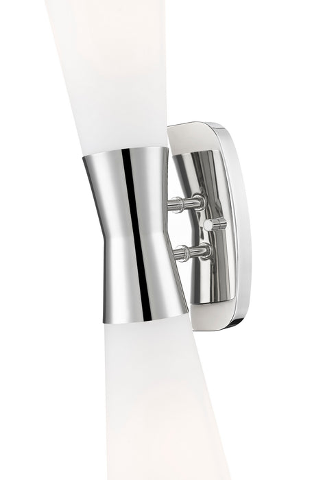 Z-Lite - 4504-2SL-PN - Two Light Wall Sconce - Emrys - Polished Nickel