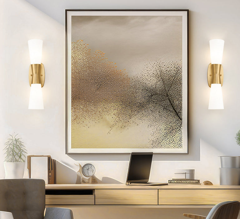 Z-Lite - 4504-2S-MGLD - Two Light Wall Sconce - Emrys - Modern Gold