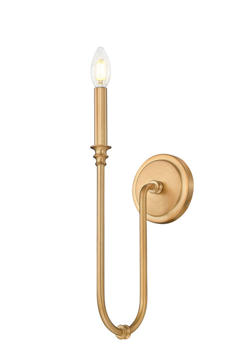 Z-Lite - 4505-1S-RB - One Light Wall Sconce - Jisele - Rubbed Brass