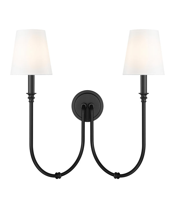 Z-Lite - 4505-2S-MB - Two Light Wall Sconce - Jisele - Matte Black