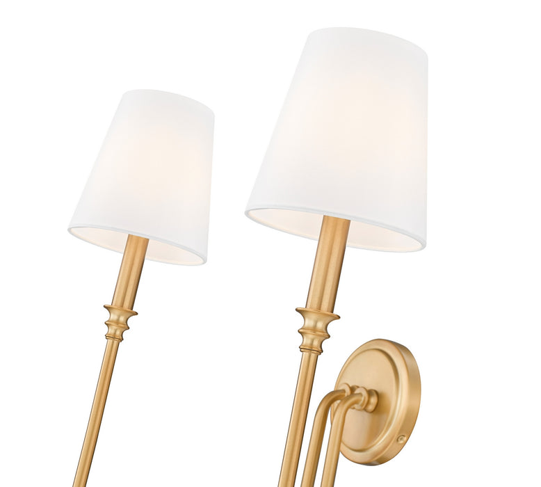Z-Lite - 4505-2S-RB - Two Light Wall Sconce - Jisele - Rubbed Brass