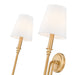 Z-Lite - 4505-2S-RB - Two Light Wall Sconce - Jisele - Rubbed Brass