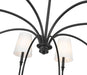 Z-Lite - 4505-8MB - Eight Light Chandelier - Jisele - Matte Black