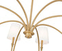 Z-Lite - 4505-8RB - Eight Light Chandelier - Jisele - Rubbed Brass