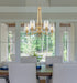 Z-Lite - 473-5BBR - Five Light Chandelier - Joliet - Burnished Brass