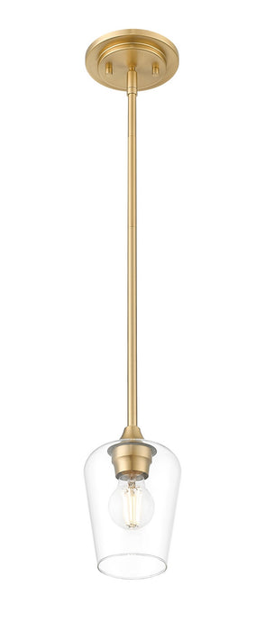 Z-Lite - 473MP-BBR - One Light Pendant - Joliet - Burnished Brass