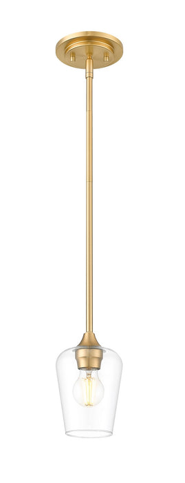 Z-Lite - 473MP-BBR - One Light Pendant - Joliet - Burnished Brass