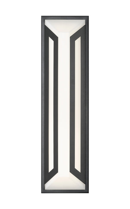 Z-Lite - 5028B-BK-LED - LED Outdoor Wall Mount - Banff - Sand Black