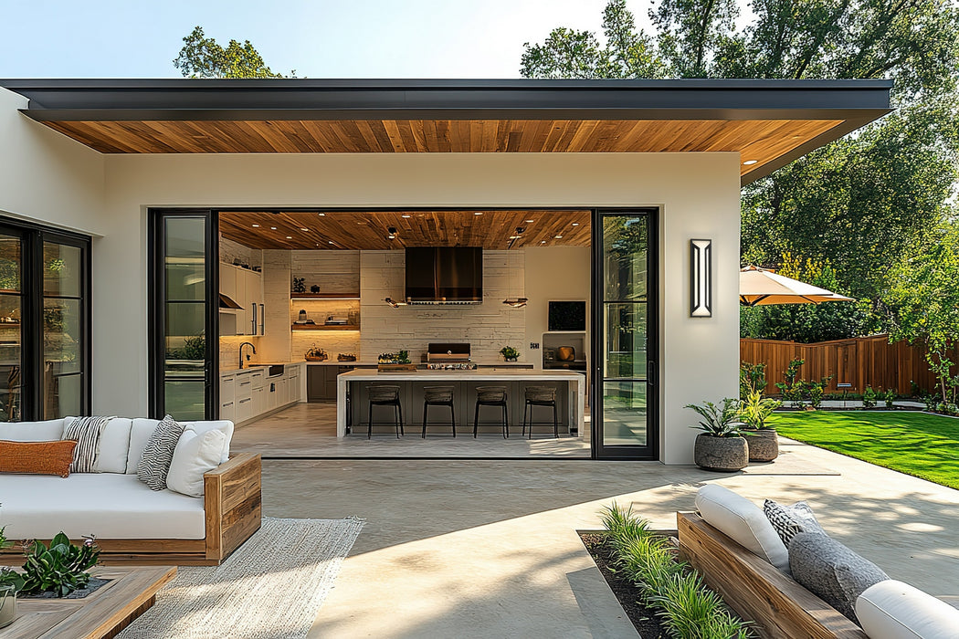 Z-Lite - 5028B-BK-LED - LED Outdoor Wall Mount - Banff - Sand Black