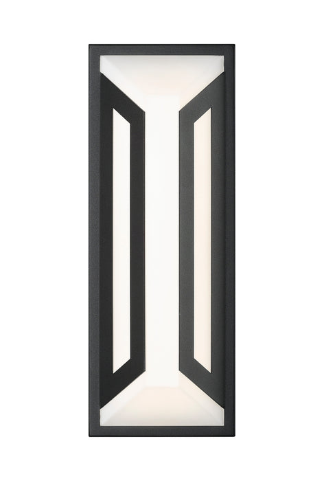 Z-Lite - 5028M-BK-LED - LED Outdoor Wall Mount - Banff - Sand Black