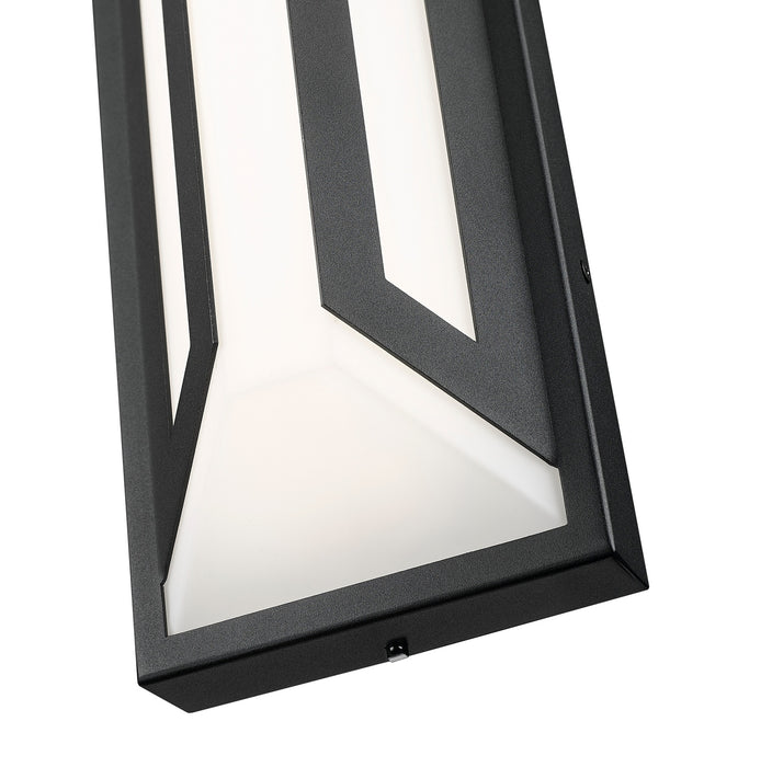 Z-Lite - 5028M-BK-LED - LED Outdoor Wall Mount - Banff - Sand Black