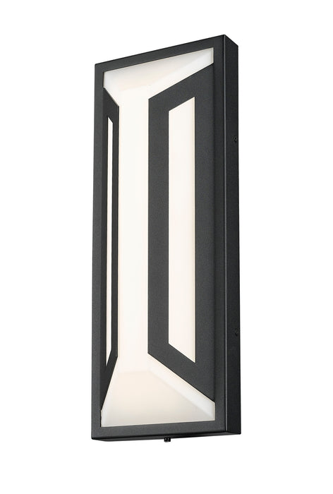 Z-Lite - 5028M-BK-LED - LED Outdoor Wall Mount - Banff - Sand Black