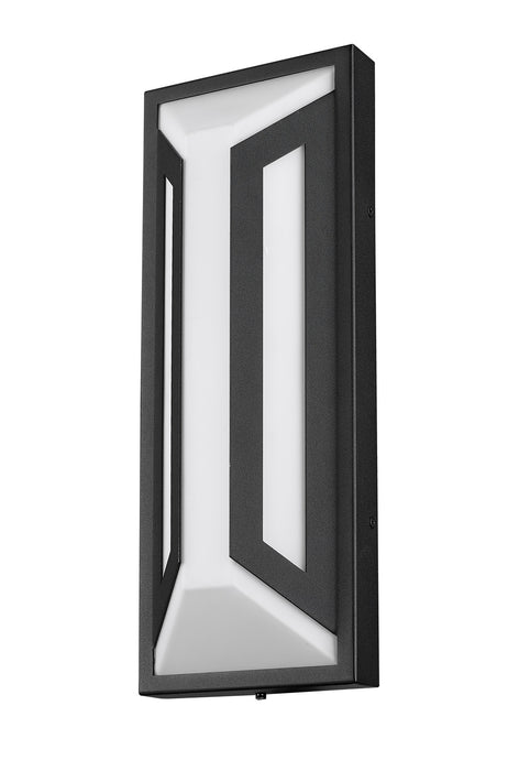 Z-Lite - 5028M-BK-LED - LED Outdoor Wall Mount - Banff - Sand Black