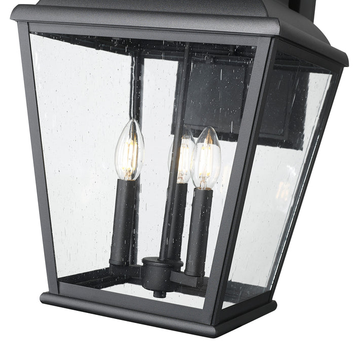 Z-Lite - 5029B-BK - Three Light Outdoor Wall Mount - Raphael - Sand Black