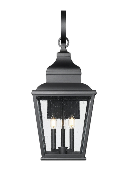 Z-Lite - 5029B-BK - Three Light Outdoor Wall Mount - Raphael - Sand Black