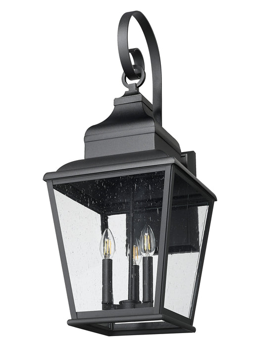 Z-Lite - 5029B-BK - Three Light Outdoor Wall Mount - Raphael - Sand Black