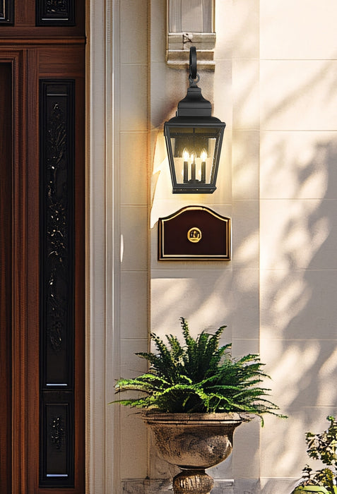 Z-Lite - 5029B-BK - Three Light Outdoor Wall Mount - Raphael - Sand Black