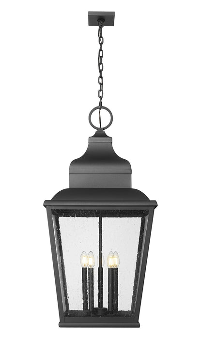 Z-Lite - 5029CHXXL-BK - Five Light Outdoor Chain Mount Ceiling Fixture - Raphael - Sand Black