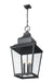 Z-Lite - 5029CHXXL-BK - Five Light Outdoor Chain Mount Ceiling Fixture - Raphael - Sand Black