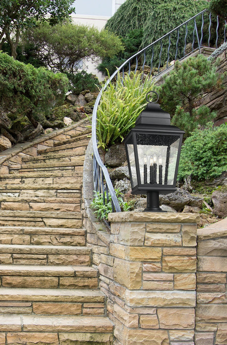 Z-Lite - 5029PHXLR-533PM-BK - Four Light Outdoor Pier Mount - Raphael - Sand Black