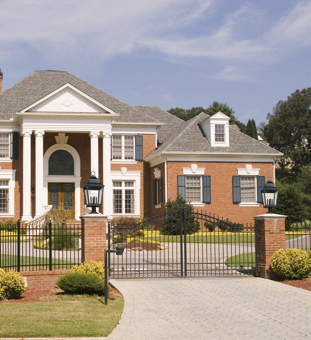 Z-Lite - 5029PHXLR-533PM-BK - Four Light Outdoor Pier Mount - Raphael - Sand Black