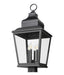 Z-Lite - 5029PHXLS-BK - Four Light Outdoor Post Mount - Raphael - Sand Black