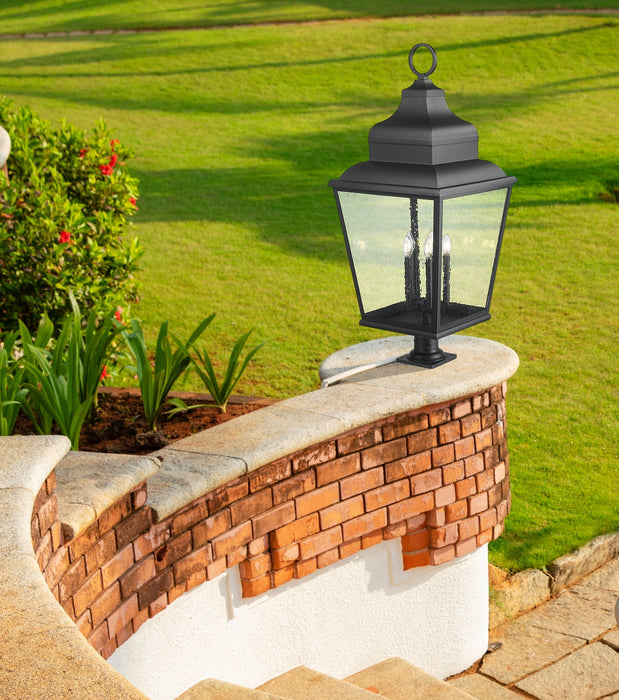 Z-Lite - 5029PHXXLR-533PM-BK - Five Light Outdoor Pier Mount - Raphael - Sand Black