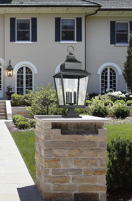 Z-Lite - 5029PHXXLS-LSQPM-BK - Five Light Outdoor Pier Mount - Raphael - Sand Black