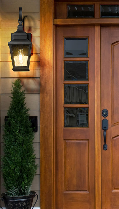 Z-Lite - 5029S-BK - One Light Outdoor Wall Mount - Raphael - Sand Black