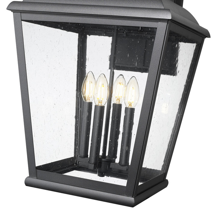 Z-Lite - 5029XL-BK - Four Light Outdoor Wall Mount - Raphael - Sand Black