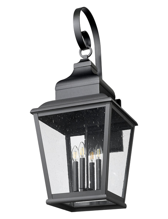 Z-Lite - 5029XL-BK - Four Light Outdoor Wall Mount - Raphael - Sand Black