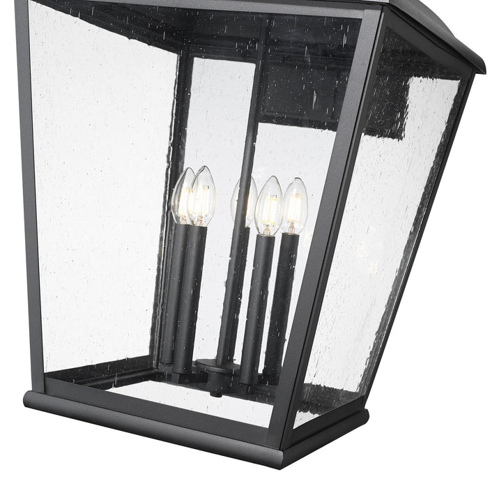 Z-Lite - 5029XXL-BK - Five Light Outdoor Wall Mount - Raphael - Sand Black