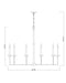 Z-Lite - 6100-10MB - Ten Light Chandelier - Gaultier - Matte Black+Mordern Gold