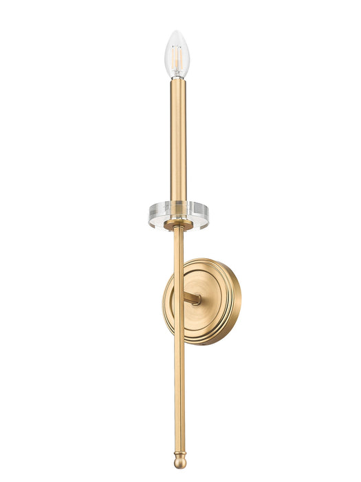 Z-Lite - 6100-1S-MGLD - One Light Wall Sconce - Gaultier - Mordern Gold