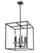 Z-Lite - 6100-21MB - Six Light Chandelier - Gaultier - Matte Black+Mordern Gold
