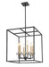 Z-Lite - 6100-21MB - Six Light Chandelier - Gaultier - Matte Black+Mordern Gold