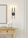 Z-Lite - 6100-2S-MB - Two Light Wall Sconce - Gaultier - Matte Black+Mordern Gold