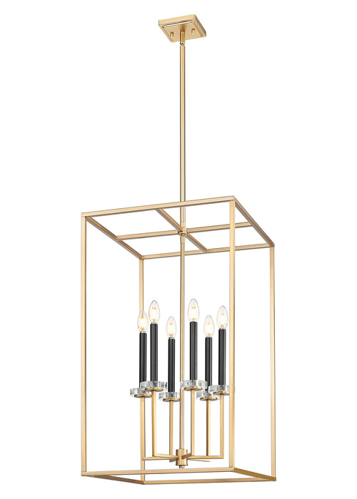 Z-Lite - 6100-32MGLD - Six Light Chandelier - Gaultier - Mordern Gold