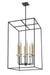 Z-Lite - 6100-44MB - Eight Light Chandelier - Gaultier - Matte Black+Mordern Gold
