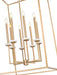 Z-Lite - 6100-44MGLD - Eight Light Chandelier - Gaultier - Mordern Gold