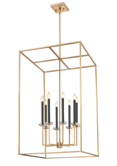 Z-Lite - 6100-44MGLD - Eight Light Chandelier - Gaultier - Mordern Gold