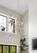 Z-Lite - 6100-44MGLD - Eight Light Chandelier - Gaultier - Mordern Gold